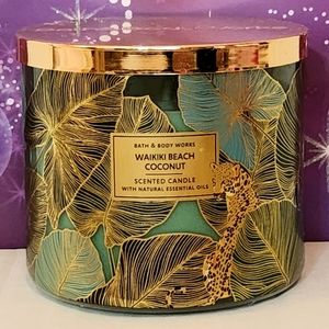 Wakiki Beach Coconut 3-Wick Candle